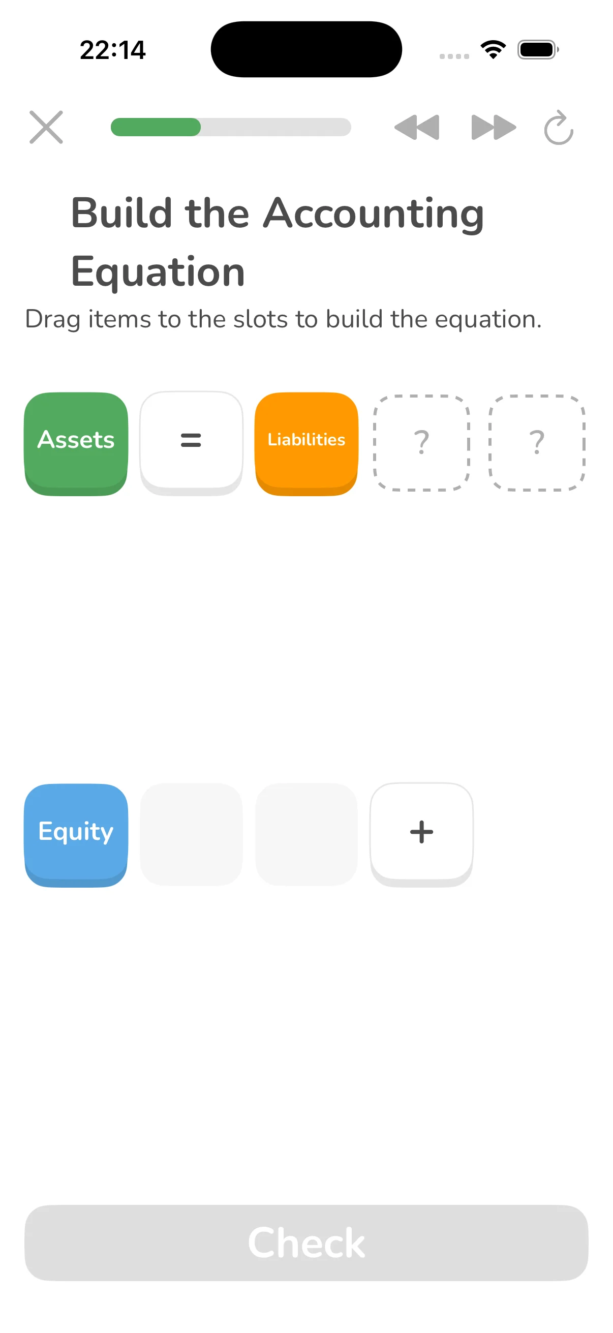 Drag & drop activities